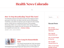 Tablet Screenshot of healthnewscolorado.org